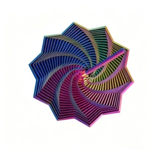 3D Printed Fractal Fidget Toy