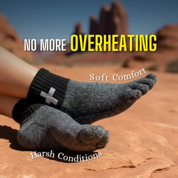 Barefoot-Inspired Toe Socks