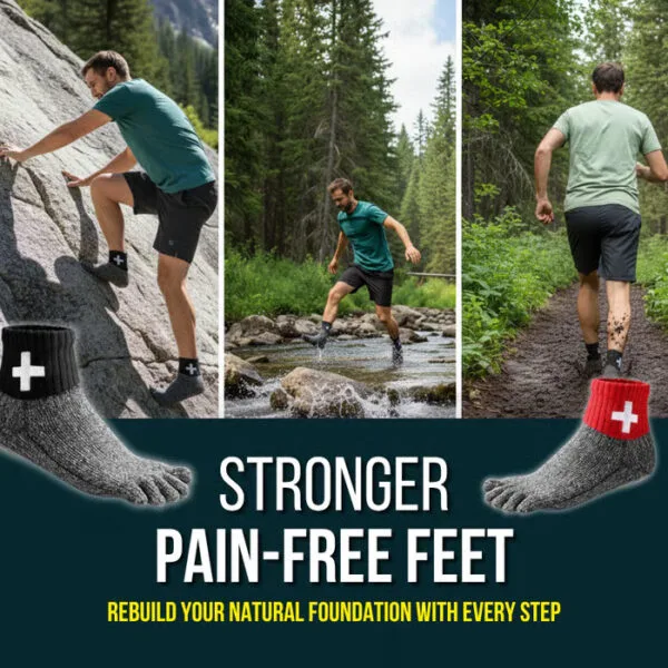 Barefoot-Inspired Toe Socks