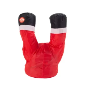 Crashing Santa Window Decoration