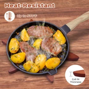 Premium Heat-Resistant Wooden Trivet