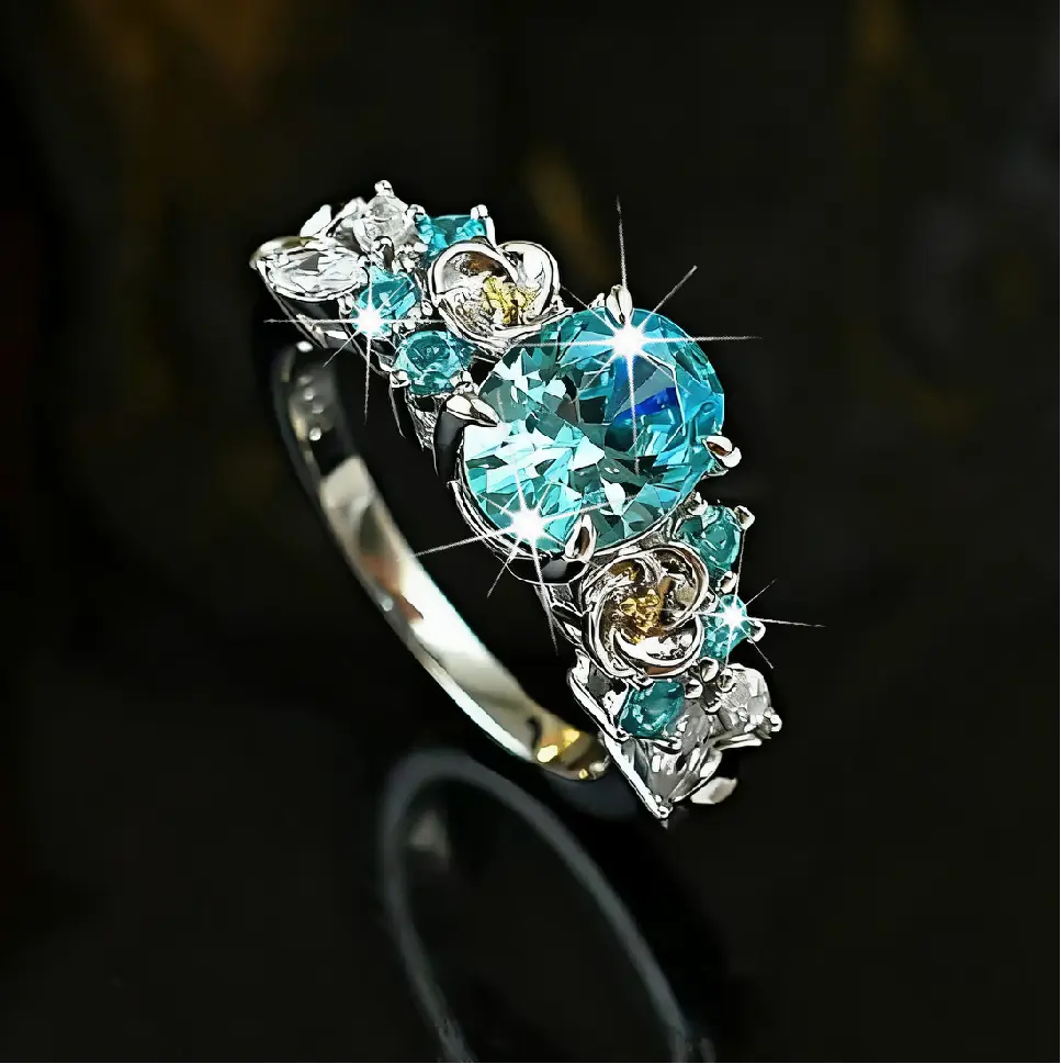 Magnetology Moissanite Diamond Ring