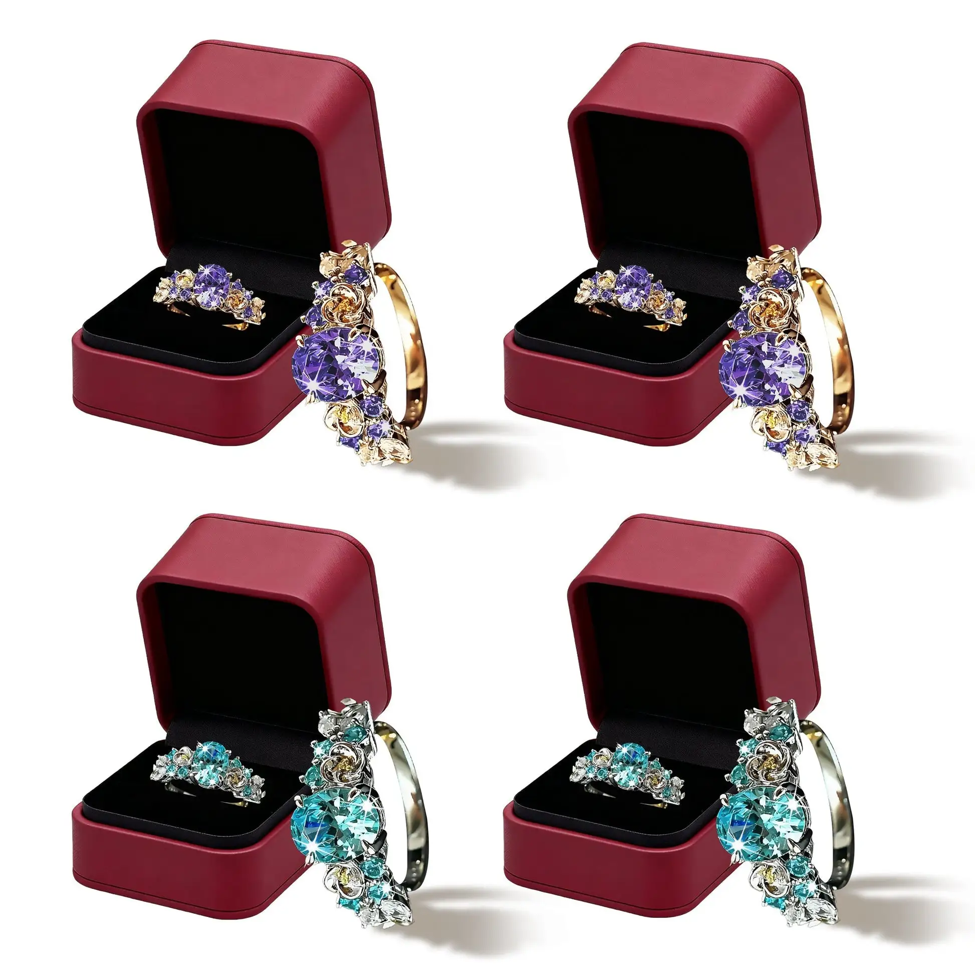 Magnetology Moissanite Diamond Ring - Image 20