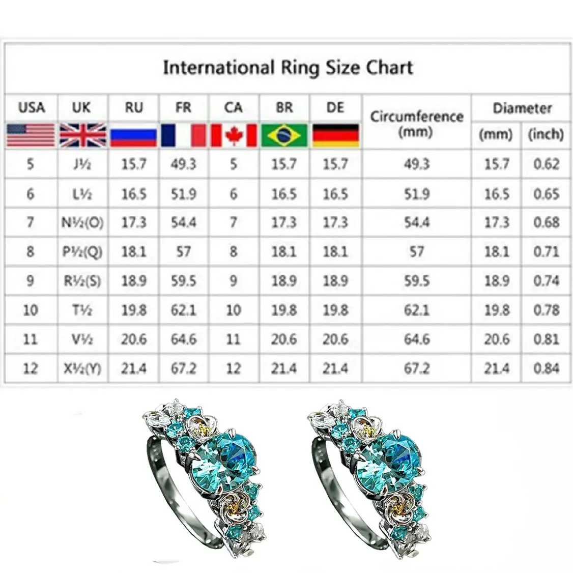 Magnetology Moissanite Diamond Ring - Image 6