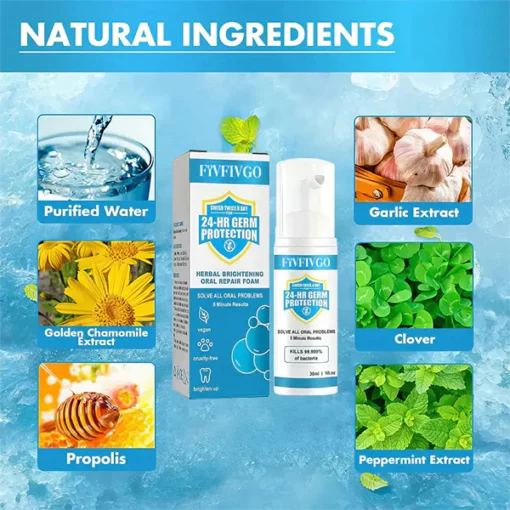 Herbal Brightening Oral Repair Foam - Image 6
