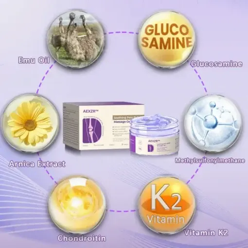 Turmeric & Emu Oil Arthritis Soothing Pain Relief Massage Gel - Image 6