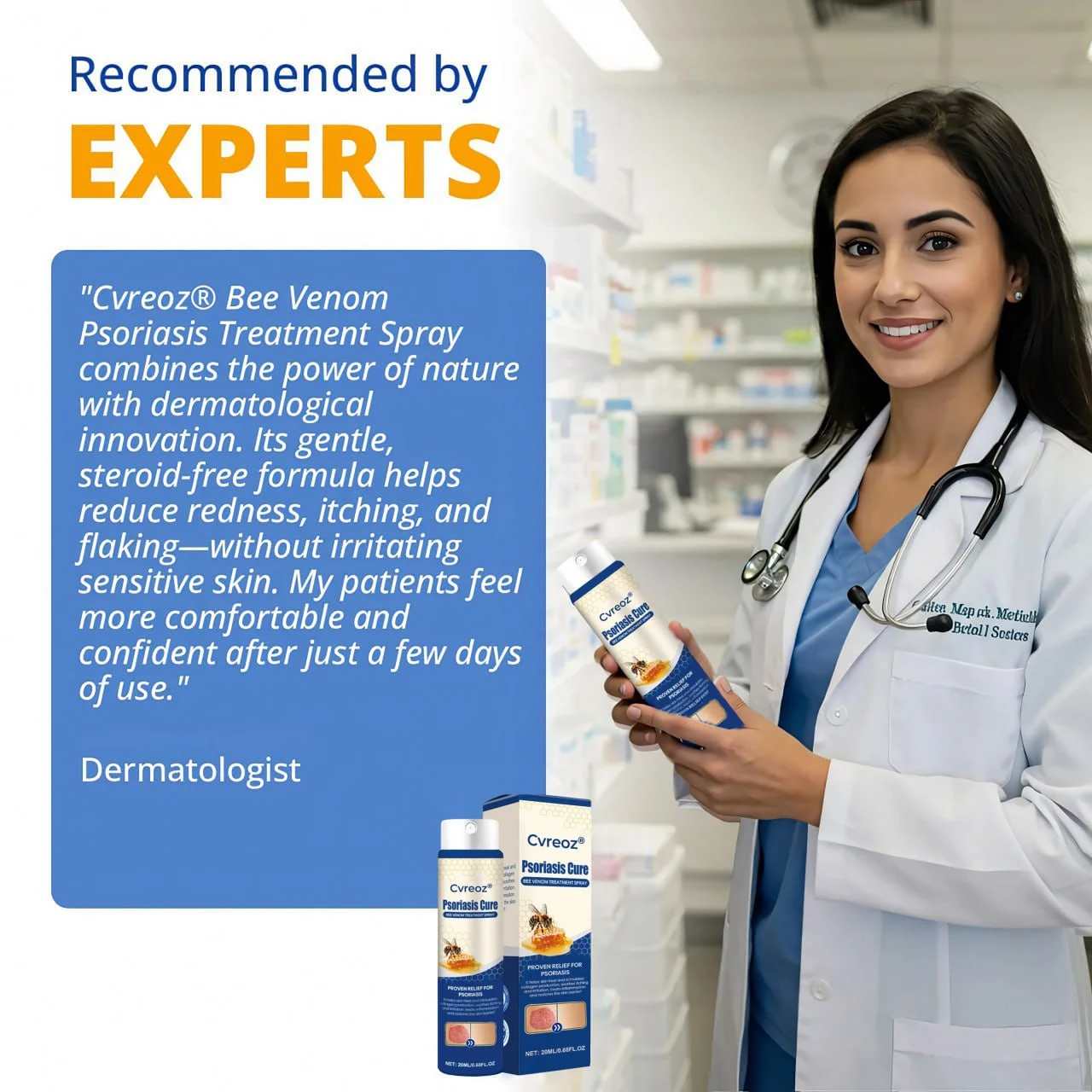 Psoriasis Cure Bee Venom Treatment Spray - Image 9