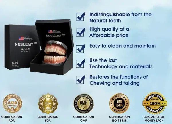 Advanced Customized Full Denture Set - Image 3