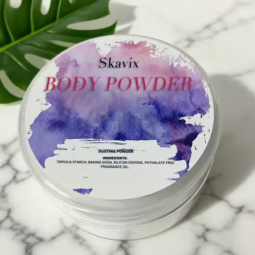 Body Powder Botanical Powder Blending Studio