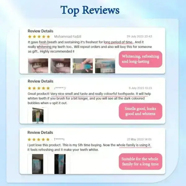 Niacinamide Whitening Toothpaste - Image 17