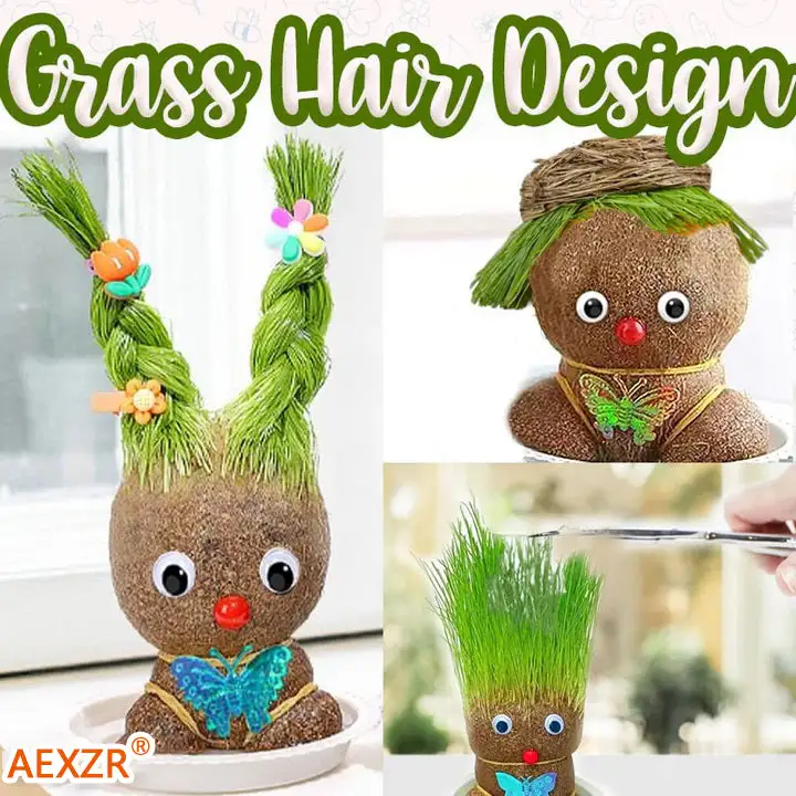 Grass Head Doll - Image 4