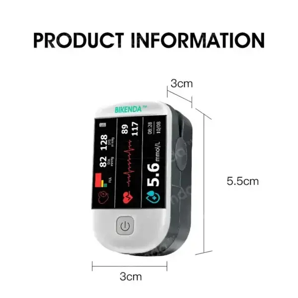 Premium Next-Generation 3-in-1 Non-Invasive Laser Glucose Meter - Image 8