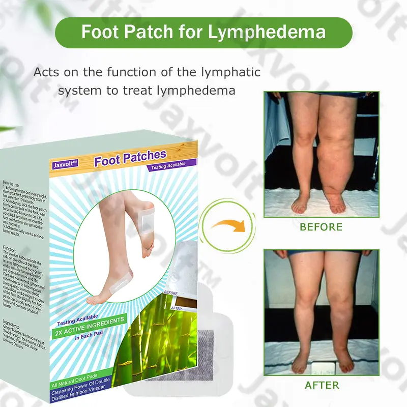 Natural Herbal Tourmaline Far Infrared Magnetic Therapy Foot Patches - Image 7