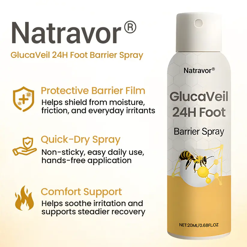 GlucaVeil 24H Foot Barrier Spray