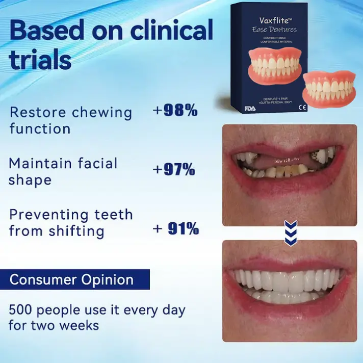 Official Store | Advanced Full Denture Set 🦷obtained American Dental Association (ADA) certification✅ - Image 6