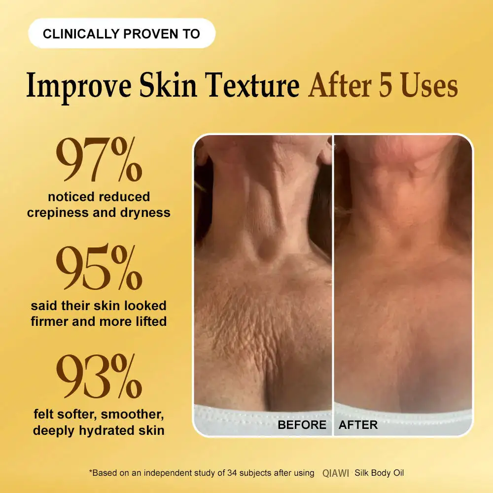 Silk Body Oil-Smooth Wrinkles & Firm Sagging Skin - Image 2