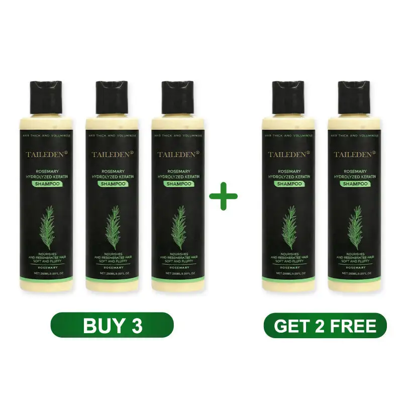 Rosemary Hydrolyzed Keratin Shampoo - Image 3