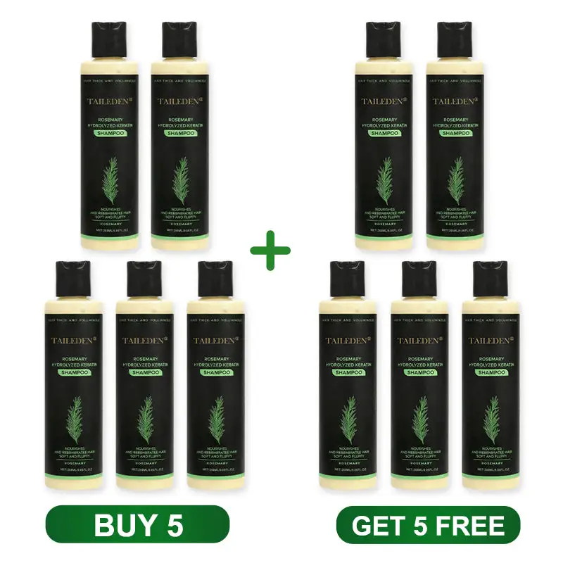 Rosemary Hydrolyzed Keratin Shampoo - Image 4