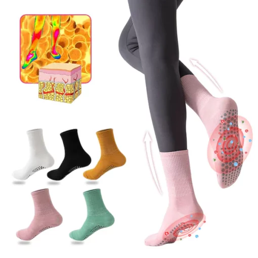 Ionic Ionized Low-Frequency Pulse Self-Heating Socks