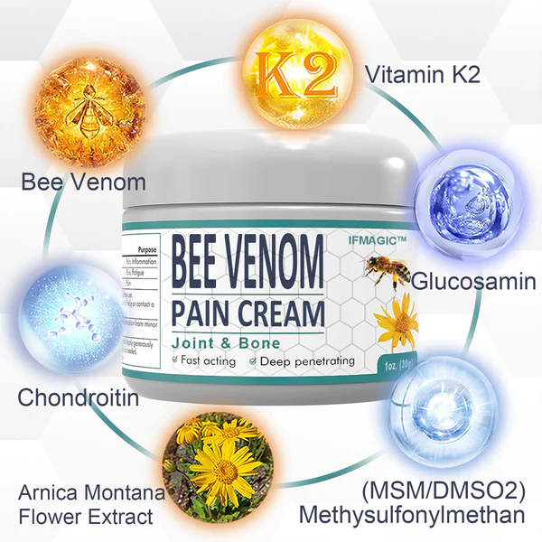 Bee Venom Pain and Bone Healing Cream - Image 5