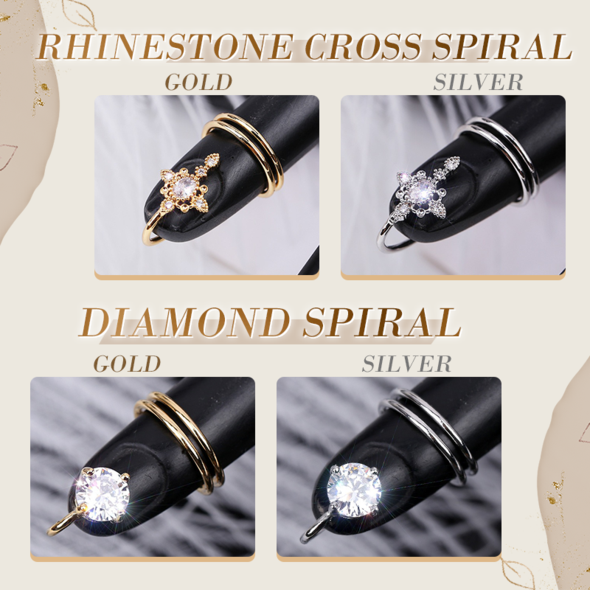 JewelTip Finger Nail Ring - Image 7