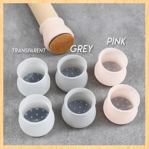 Chair & Table Legs Felt Protective Covers (Set of 8) - Image 5