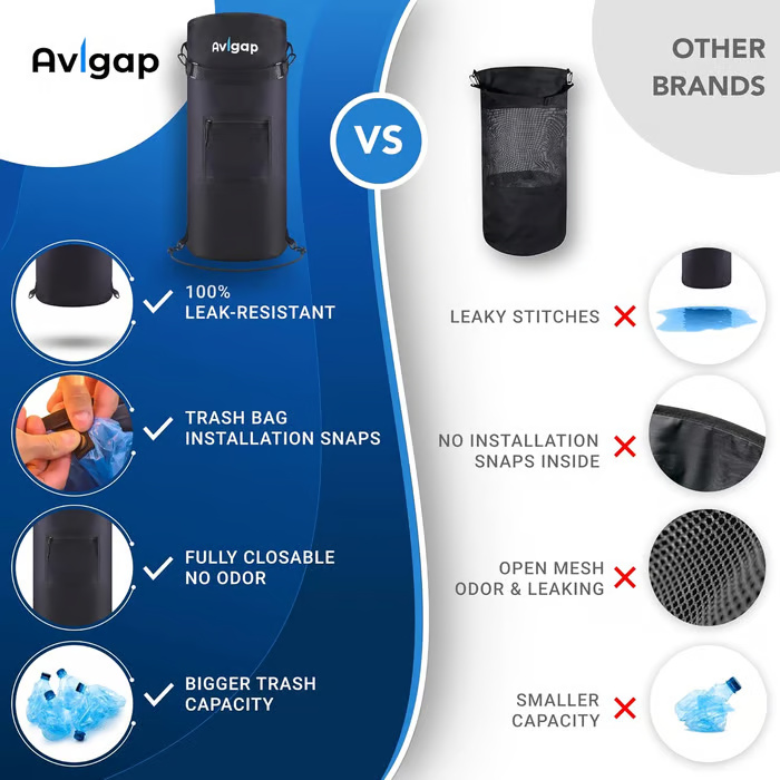 Ant Proof Trash Can for Boat - Image 5