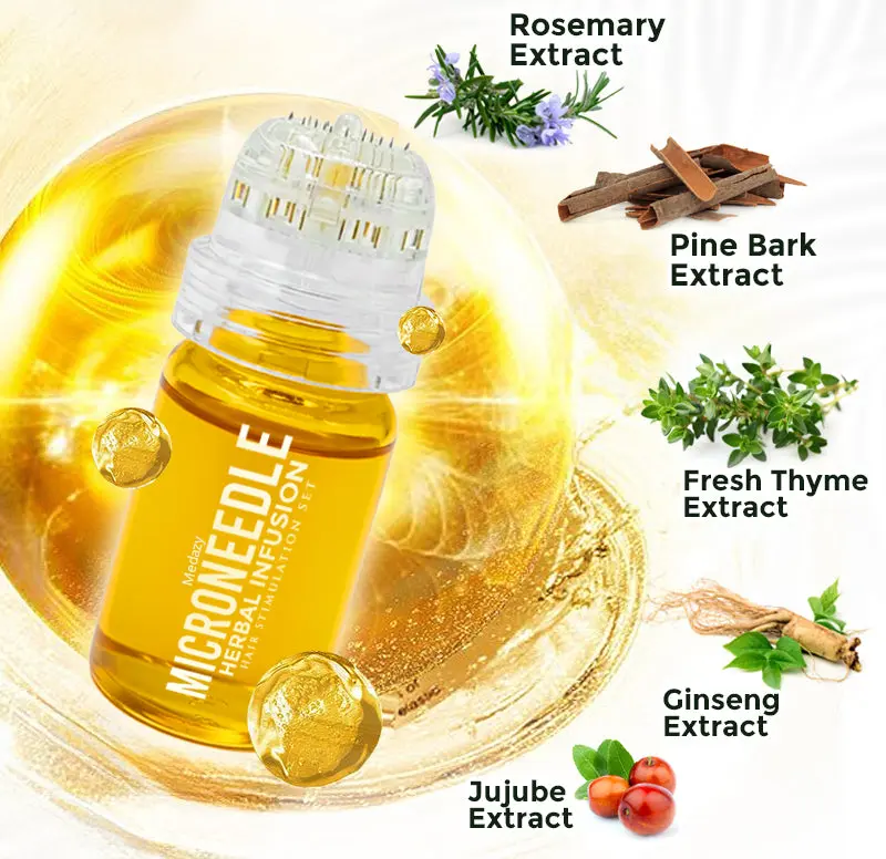 Microneedle Herbal Infusion Hair Stimulation Set - Image 3
