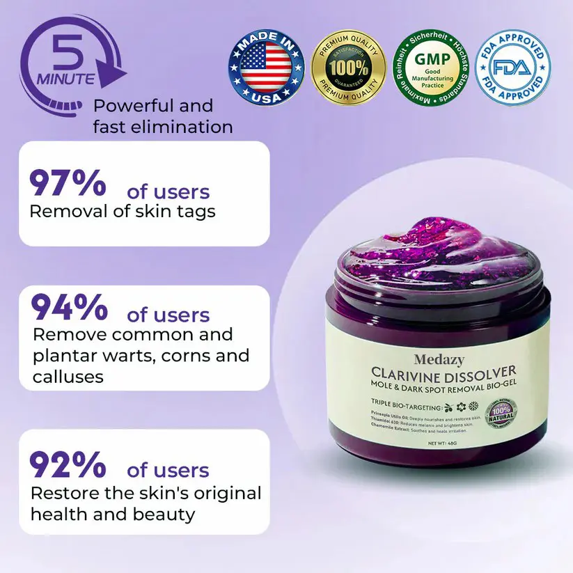 ✅ Official Store: Clarivine Dissolver Mole & Dark Spot Removal Bio-Gel - Image 3