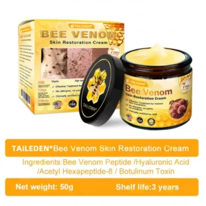 ✨ Radiant, Firm & Supple ✨ Bee Venom Skin Renewal Cream – Proudly Made in USA