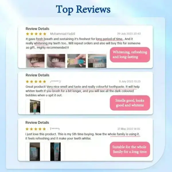 Niacinamide Whitening Toothpaste - Image 17