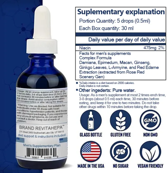 REVITAHEPA Male Growth Nutrition Drops - Image 3