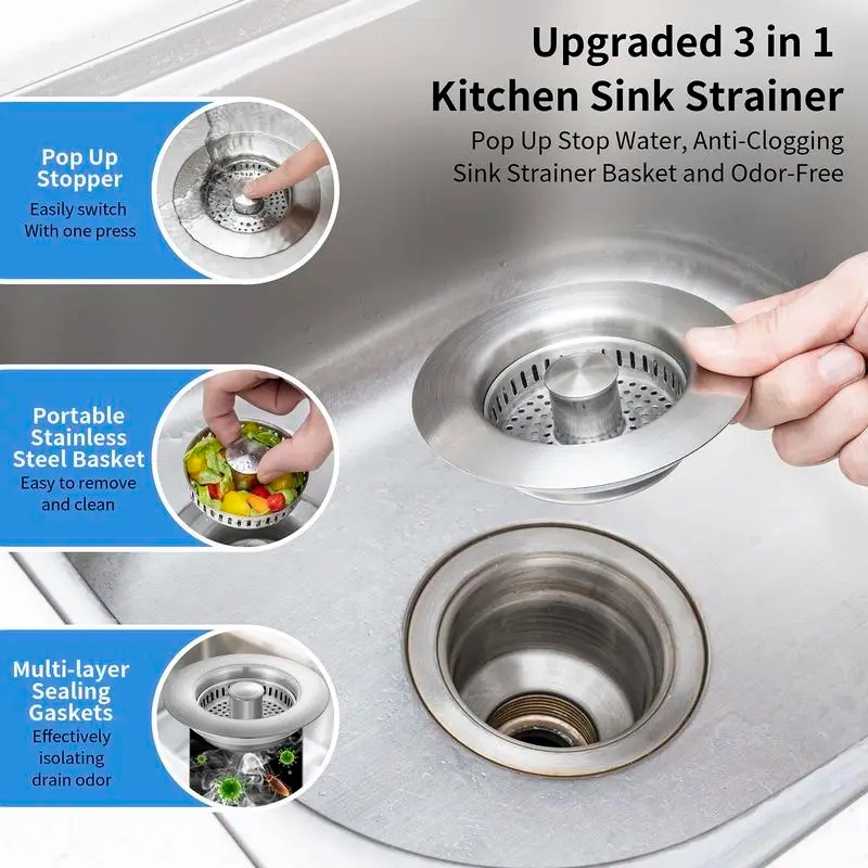 Effective Kitchen Sink Drain Strainer - Image 9