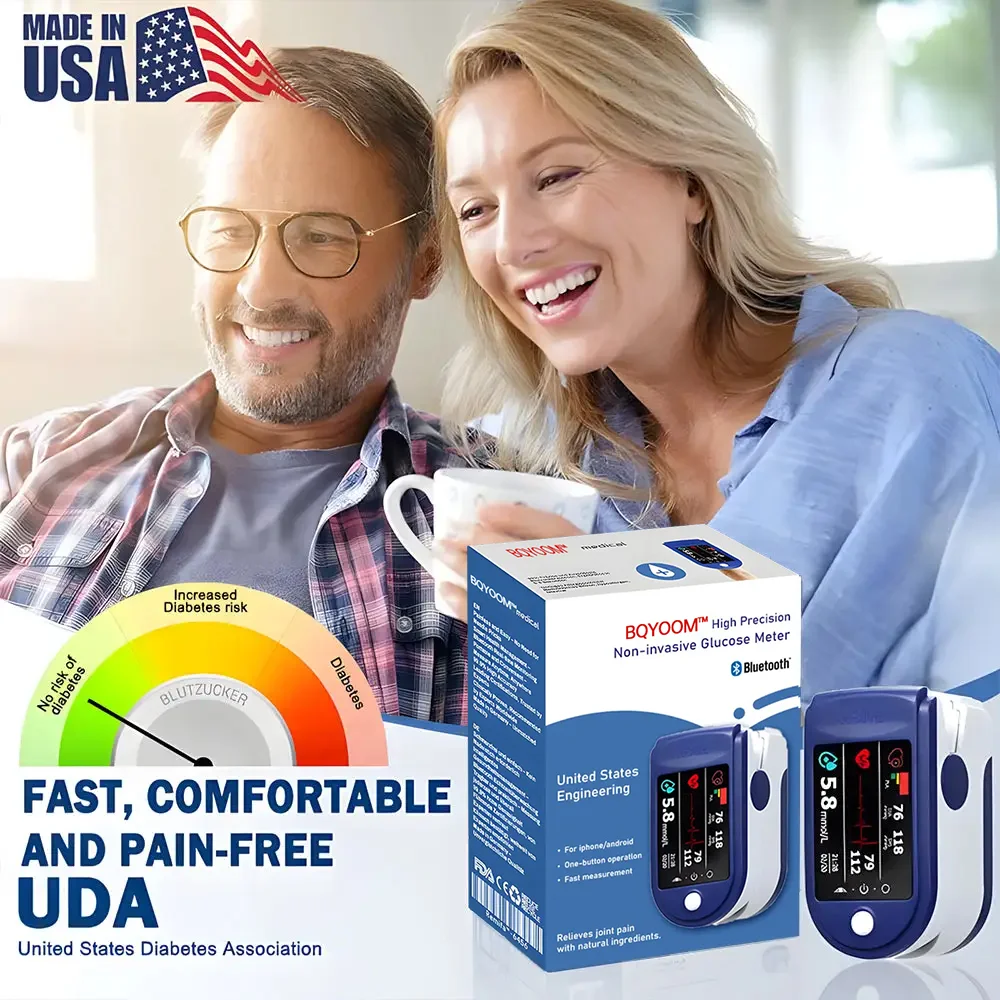 High Precision Non-Invasive Blood Glucose Meter👨⚕️ is clinically certified to be & 99.9% accurate
