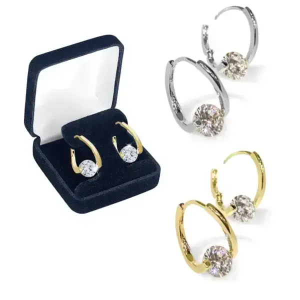 đ Boucles dâoreilles magnĂ©tiques Lymphvity au germanium - Image 3