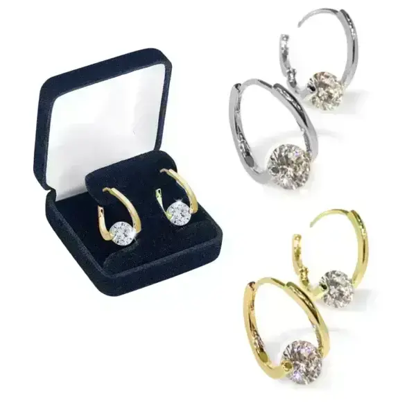 đ Boucles dâoreilles magnĂ©tiques Lymphvity au germanium - Image 3