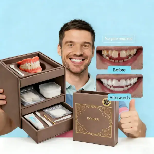 🔥🔥Ends Today: 70% OFF!🦷 Custom-Fit Full Functional Dentures Make you more confident - Image 5