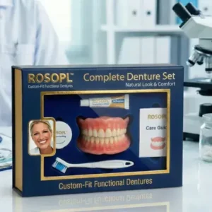 🌎Ends Today: 70% OFF! ROSOPL Custom-Fit Full Functional DenturesMake you more confident