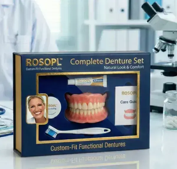 šEnds Today: 70% OFF! ROSOPL Custom-Fit Full Functional DenturesMake you more confident