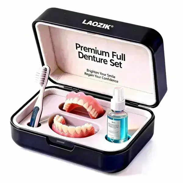 đ„ LAOZIKTM Custom-Fit Functional Dentures â Made in the USA, Up to 70% OFF for a More Confident Smile! - Image 4