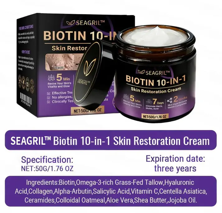 Biotin 10-in-1 Skin Restoration Cream - Image 14