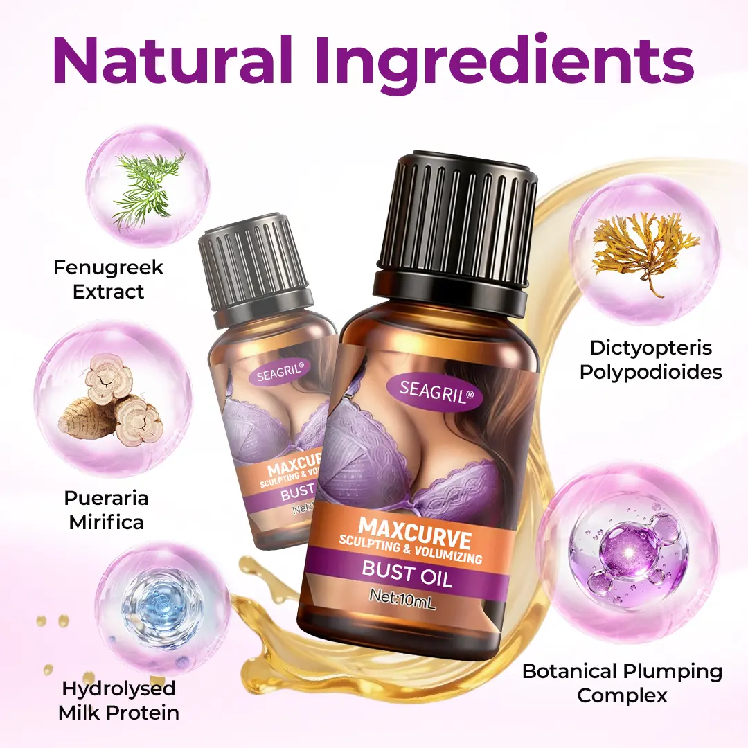 MaxCurve Sculpting & Volumizing Bust Oil - Image 11