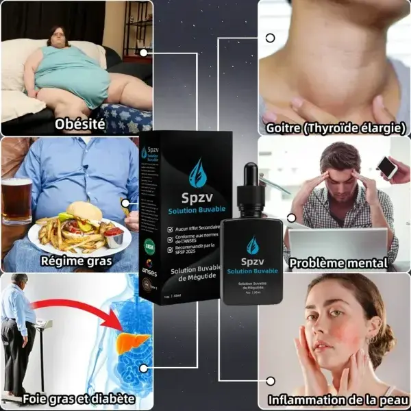 Solution Buvable de Mégutide Brûleur de graisse de qualité alimentaire - Image 6