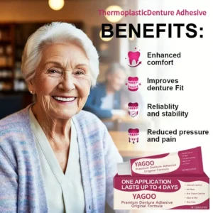 🎄💖Final 3 🦷 YAGOOFirmHold Denture Adhesive — Up to 10 Days of Slip-Free Hold🦷