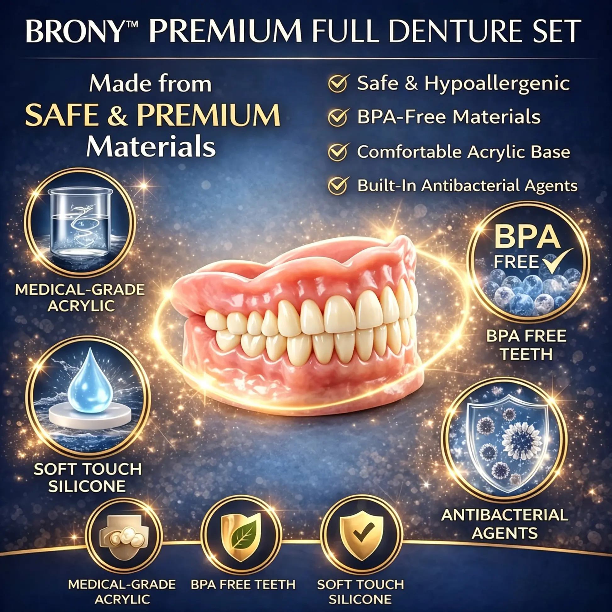 2026🏆✨LAST DAY SALE 70% OFF🔥 Newly upgraded second-generation complete dentures - Image 3