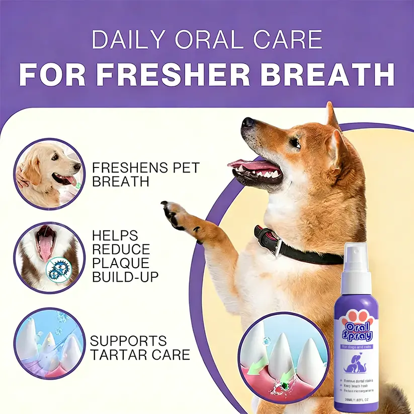 Pet Oral Spray 2026 | Fresh Breath & Tartar Care - Image 2