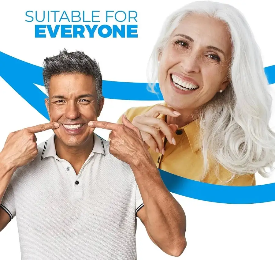 Easy Denture Set, Comfortable Smile Makeover - Made and Shipped from the USA🍀 - Image 4