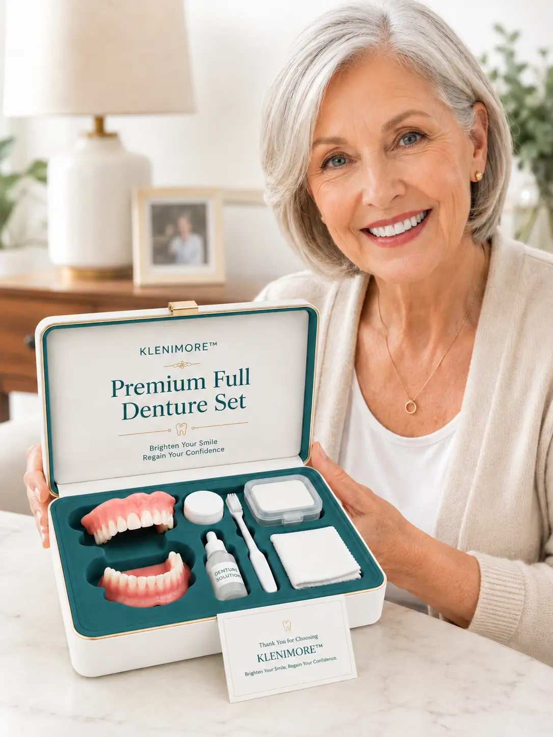 ⏰Ends Today: 70% OFF! Custom-Fit Dentures— Designed for Comfort and a Natural-Looking Smile