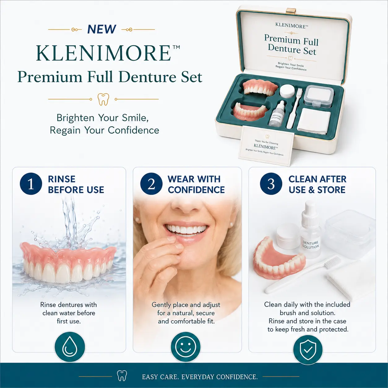 ⏰Ends Today: 70% OFF! Custom-Fit Dentures— Designed for Comfort and a Natural-Looking Smile - Image 7