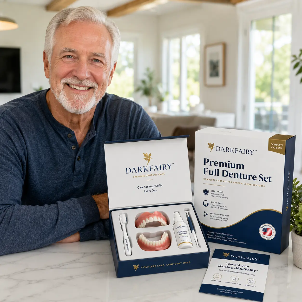 🔥Ends Today: 70% Custom-Fit Full Functional Dentures Make you more confident - Image 2